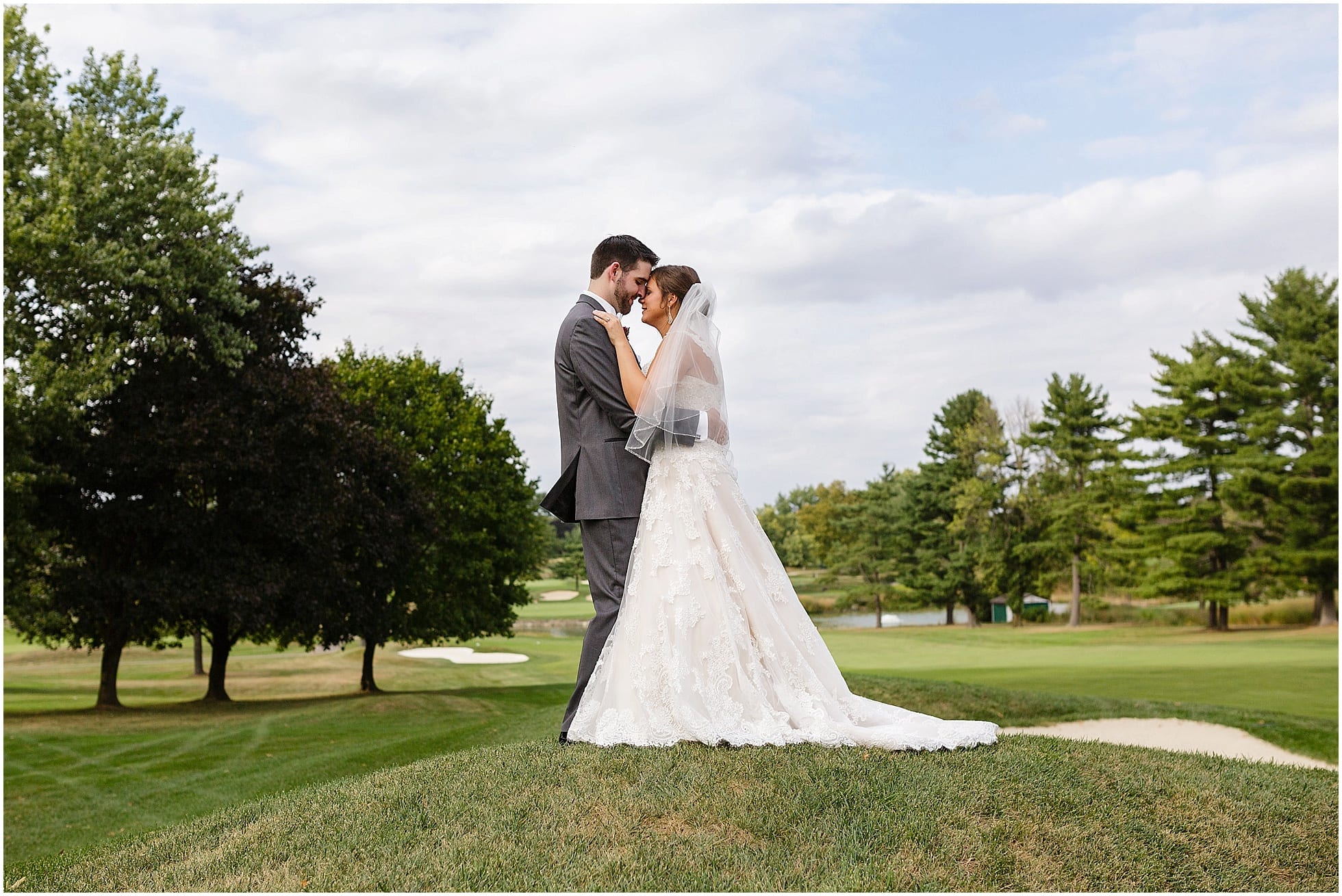 Meadowlands Country Club Wedding Photos Rustic Chic Purple Wedding
