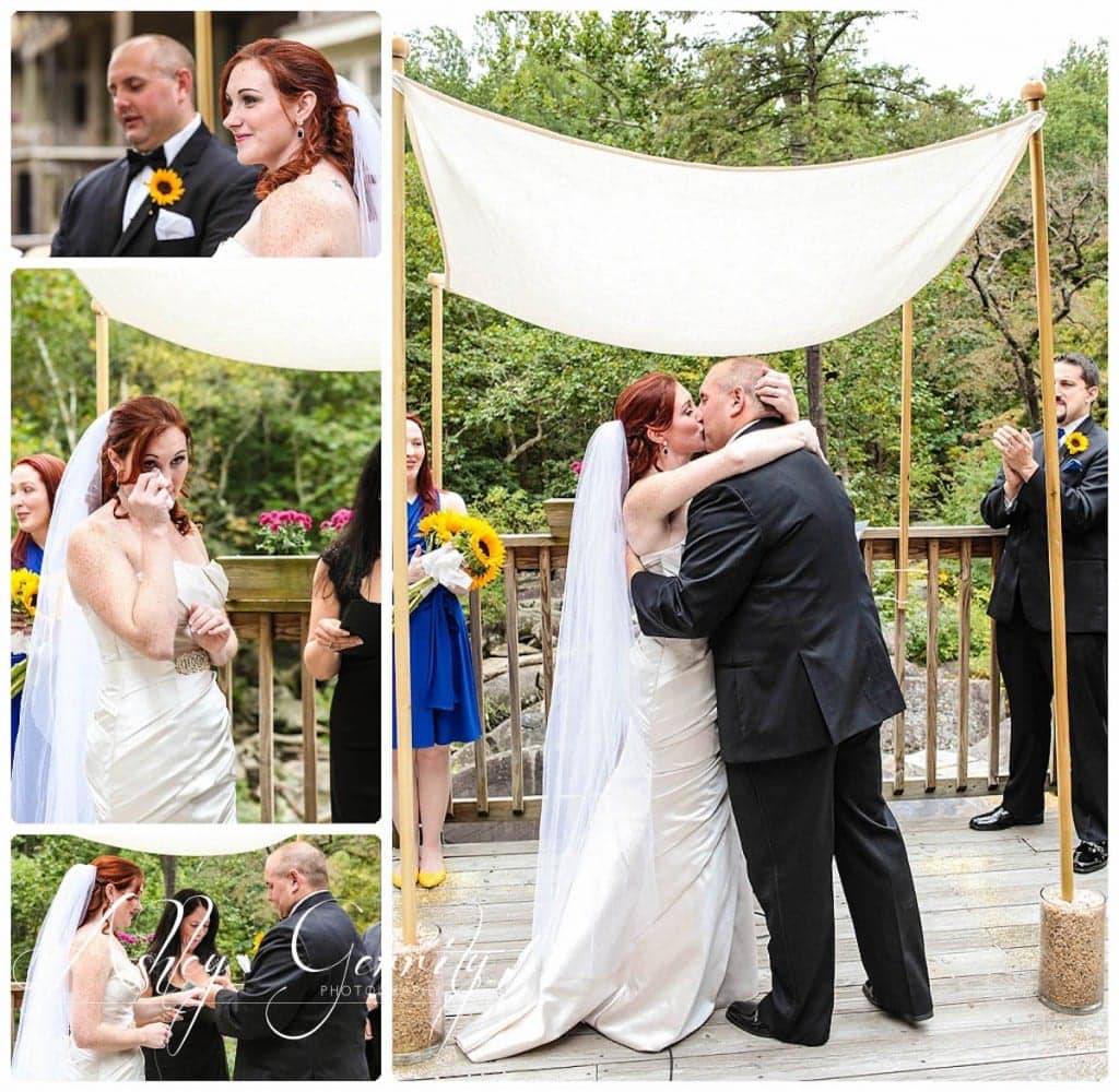 Exchanging Vows & First Kiss