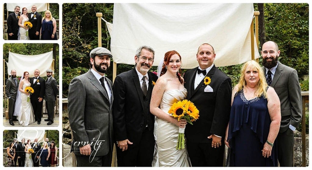 Bride & Groom with Groom's Family