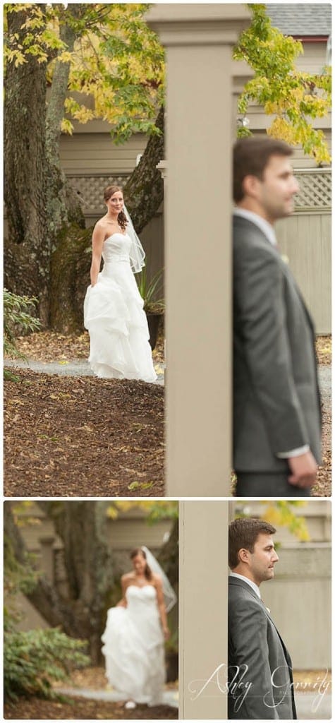 Chester County Wedding Photographer | Poconos Wedding Bride & Groom First Touch