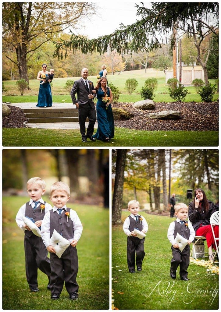 Poconos Wedding 24 Chester County Wedding Photographer | Wedding Party's Entrance