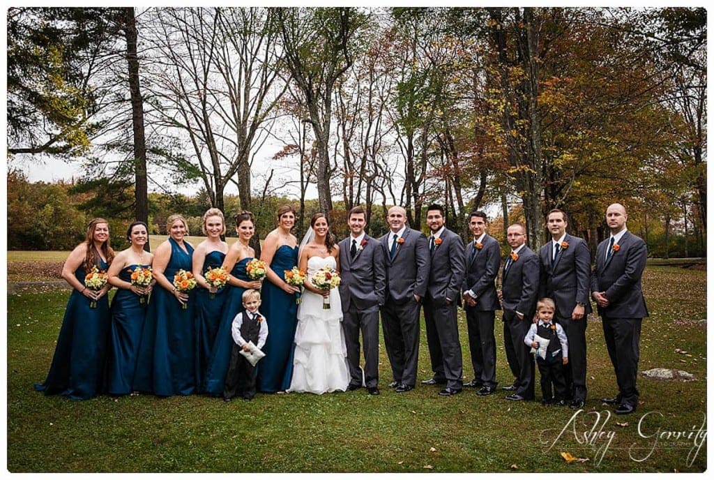 Poconos Wedding 35 Chester County Wedding Photographer | Wedding Party Portrait