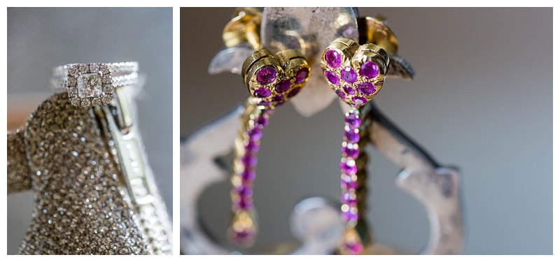 The beautiful rings and earrings Shamala would wear for her incredible May wedding.