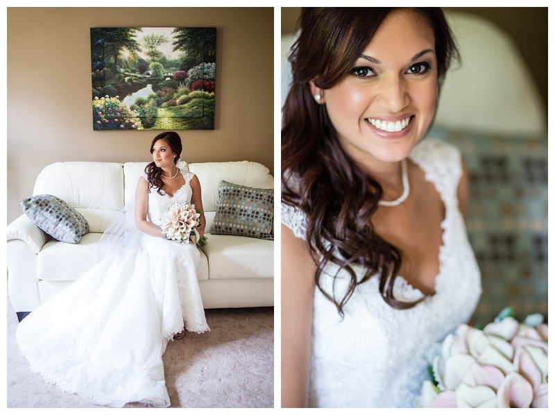 Shamala looking radiant in her bridal portraits.