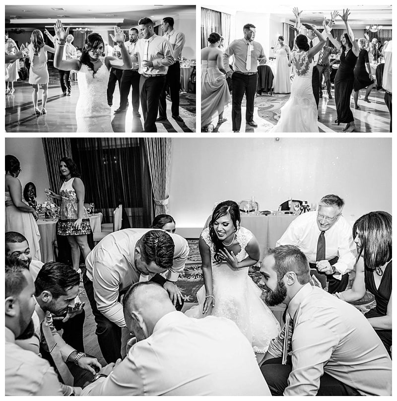 "You know you make me wanna shout! Throw my hands up and shout!" A reception classic that always gets the party moving.