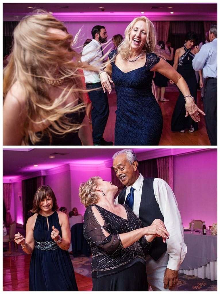 Always great to see relatives and guests boogying down to some awesome dance music. 