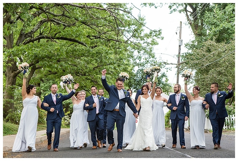 Dan and Shamala and their closest friends celebrate their marriage.