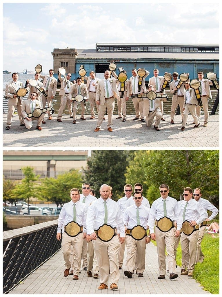 Some real tough guys here, check out those belts!