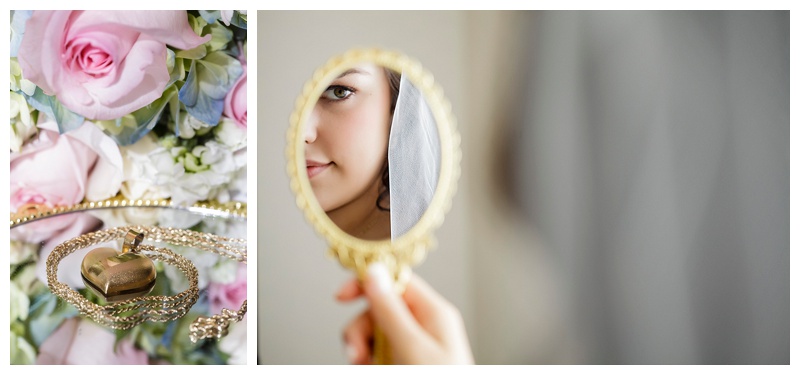 A heart shaped locket to carry the love of Sabrina for Kyle adorned her neck, and as she gazed into a mirror, it was evident to all who the fairest one was.