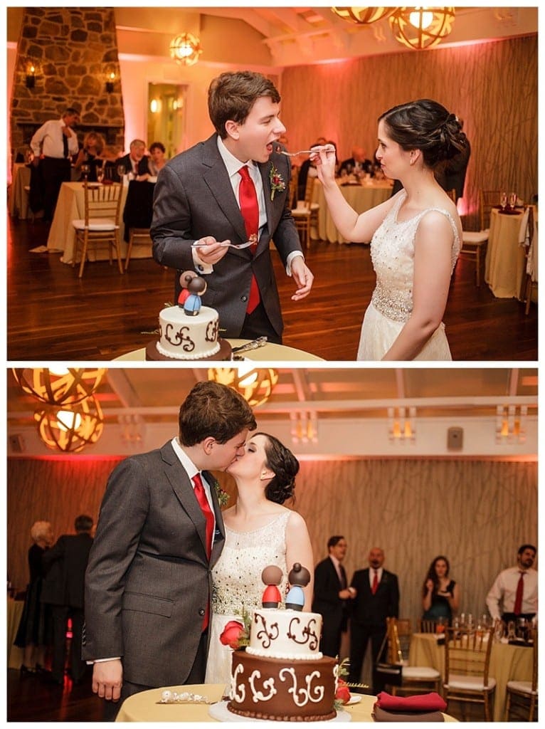 They were so sweet as they fed each other nicely and then finished with a sweeter kiss. 