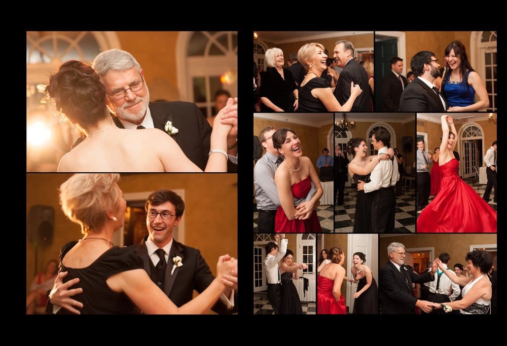We had a wonderful time at our wedding reception, dancing the night away with our closest friends and families.