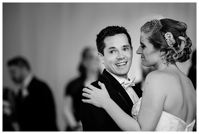 First dance together as husband and wife.