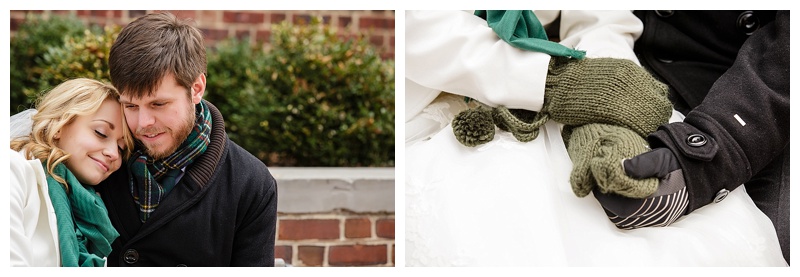 "We snuggle close together like two birds of a feather would be."