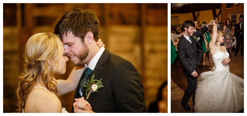 Charmaine and Scott whirled and twirled their way through their first dance as husband and wife. 