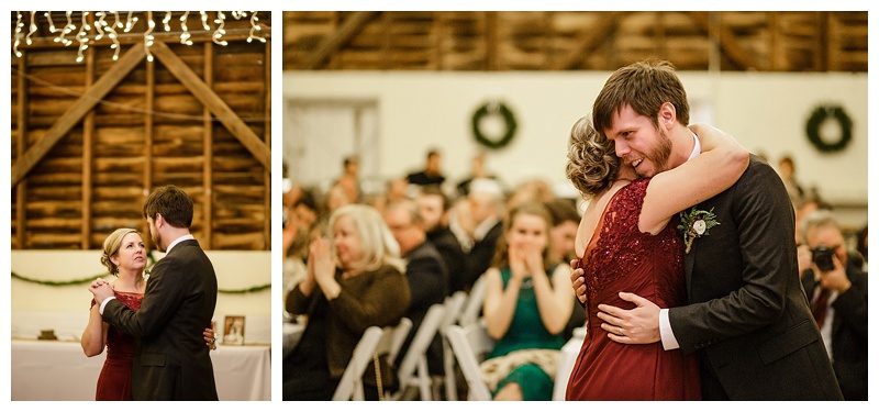 Scott sharing a lovely dance with his mother. 