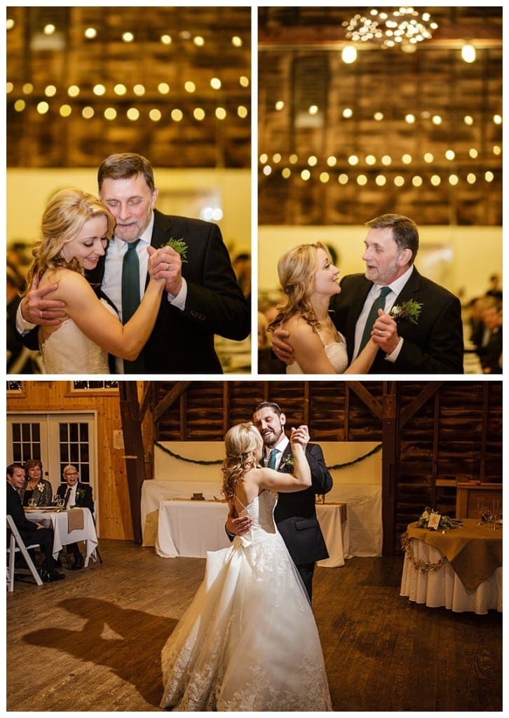 Charmaine didn't just dance with her father - she also shared a dance with her brothers and mother.