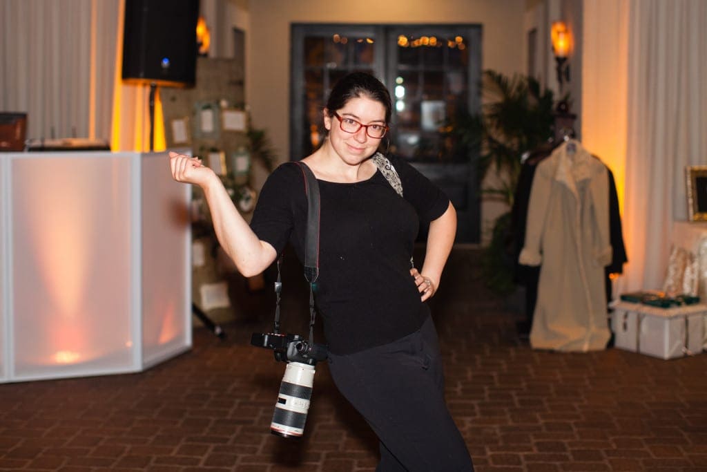 Philadelphia Wedding Photographer Ashley Gerrity gets Sassy on the reception Dance floor.