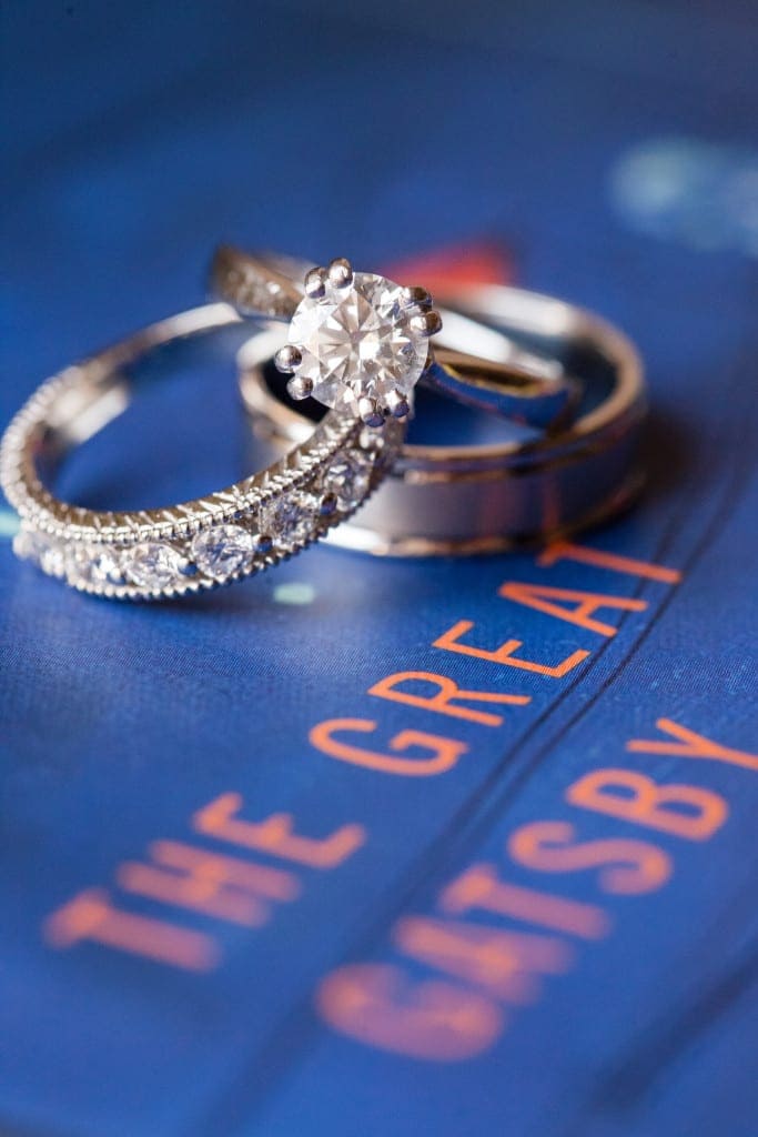 Mazell and Jared's stunning wedding set.