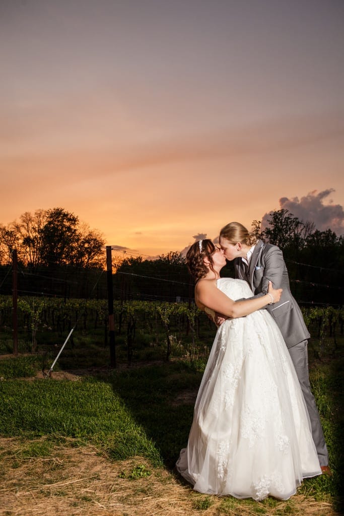 We snuck them out for a sunset portrait and the sky did not disappoint.