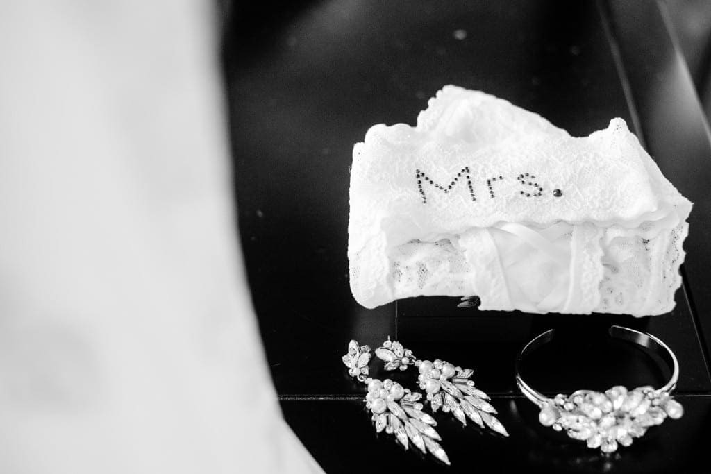 These diamond earrings were bling worn on the outside, while the bejeweled panties were bling to be worn under the dress. 