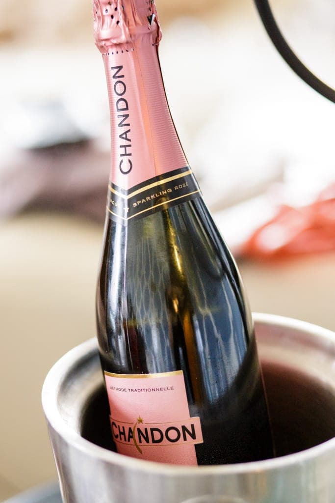 Sparkling Rosé is a wonderful bubbly to celebrate a marriage with.