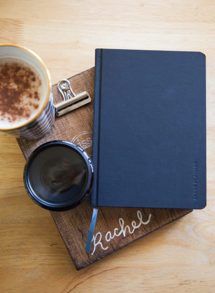 Armed with coffee and my trusty Spark Notebook planner, I am ready to rock my daily goals!