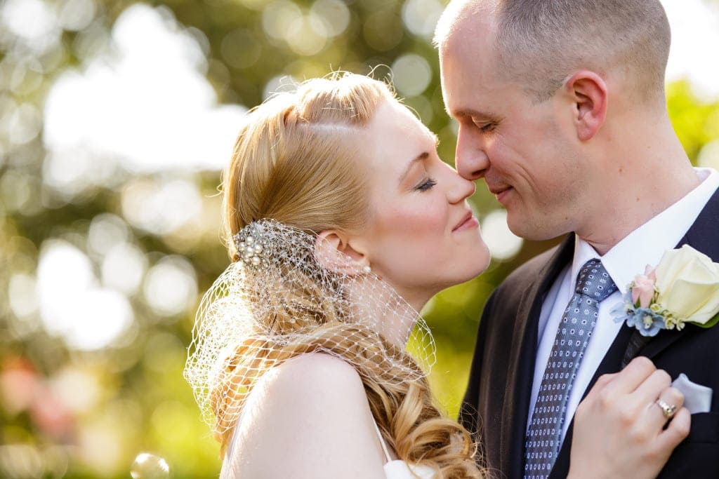 Sweet nuzzles and kisses were a hallmark of their portrait session. 