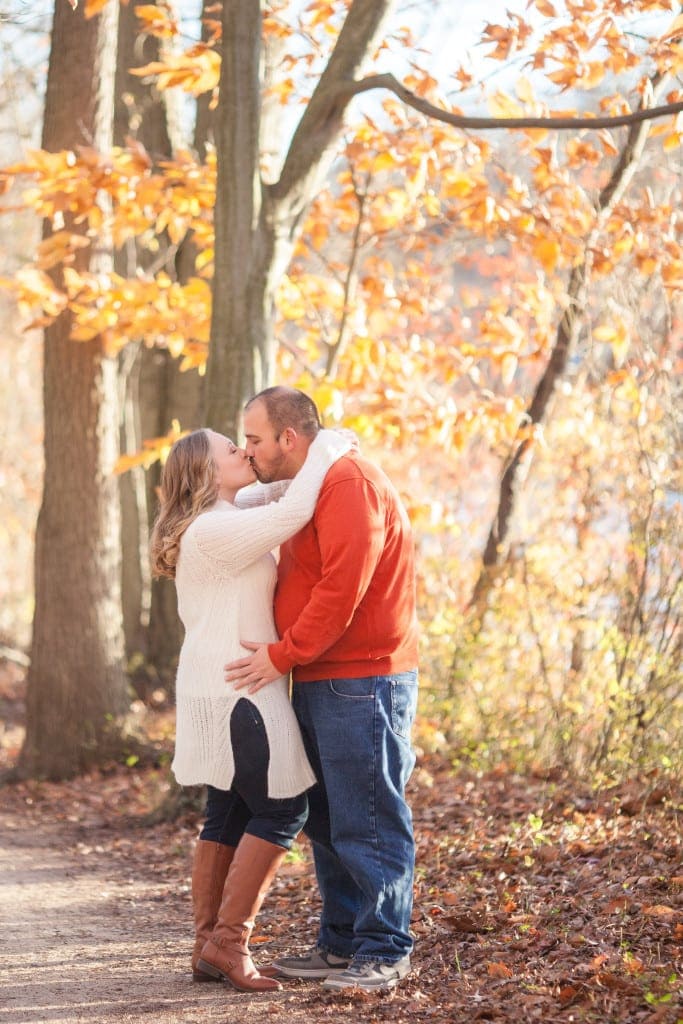 nj fall engagement pictures