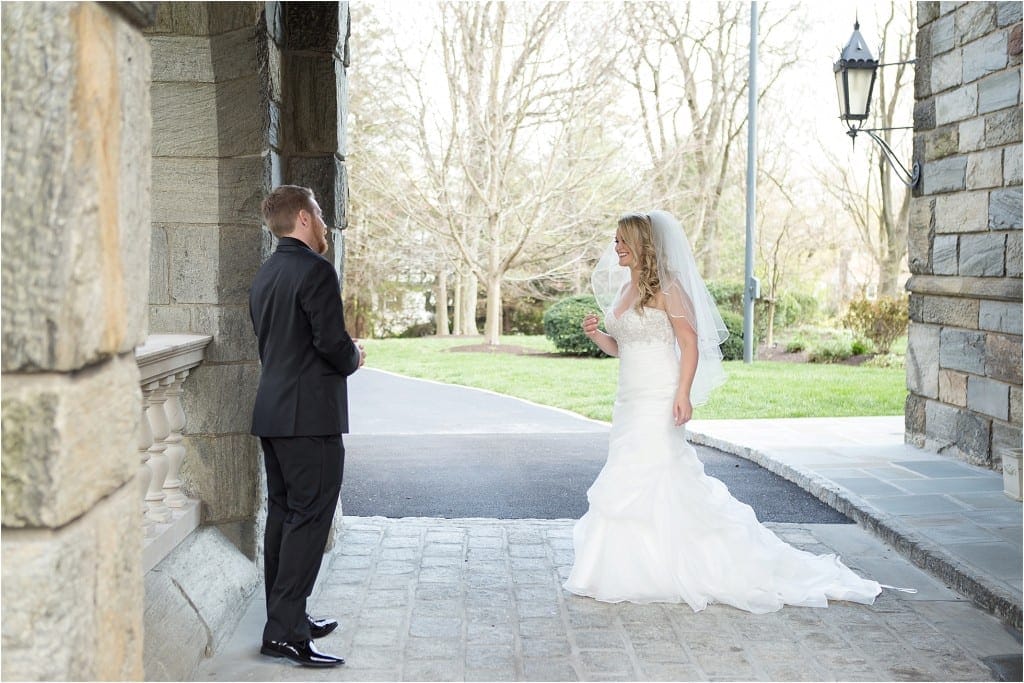Merion Tribute House Blush and Gold Wedding 12