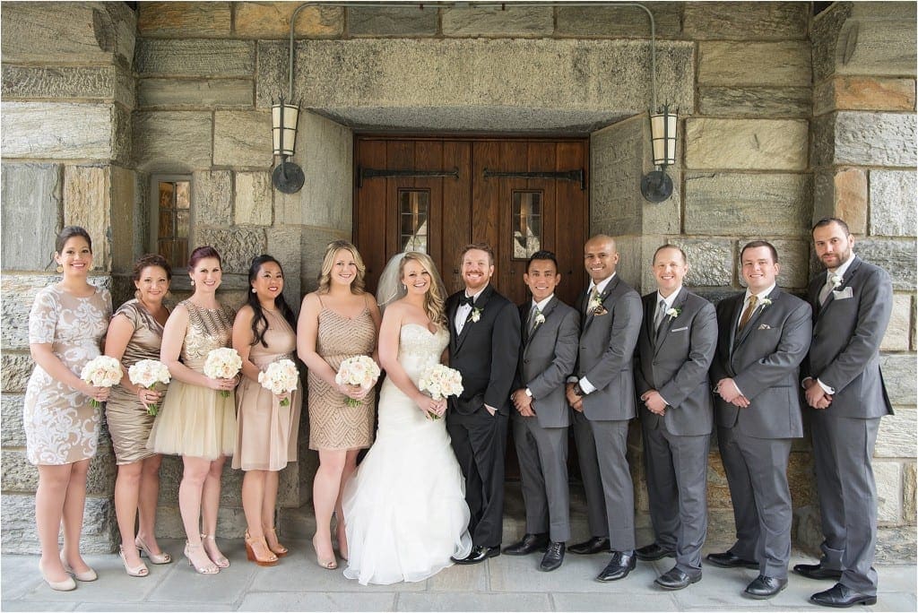 Merion Tribute House Blush and Gold Wedding 25
