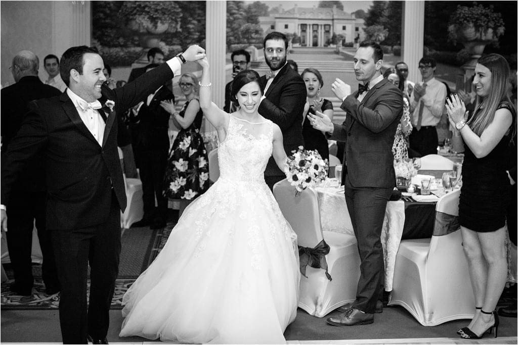 Andrea and Jason's Christiana Hilton Wedding with blue and sunflower yellow color scheme by Ashley Gerrity Photography 27