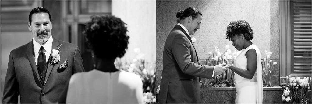 Intimate Wedding Ceremony at La Croix at the Rittenhouse in Philadelphia 5