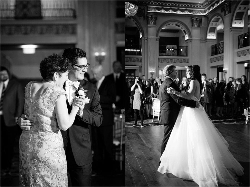 Amy & Jeff's Elegant Spring Wedding at the Ballroom at the Ben 40