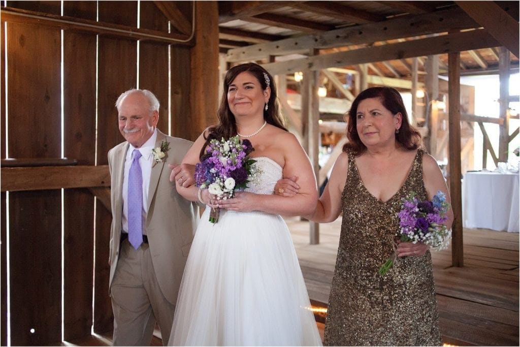  Barn at Forestville Rustic wedding photos of ceremony.