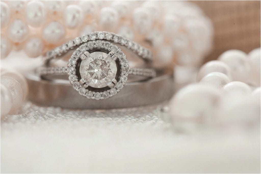 White diamond ring photos