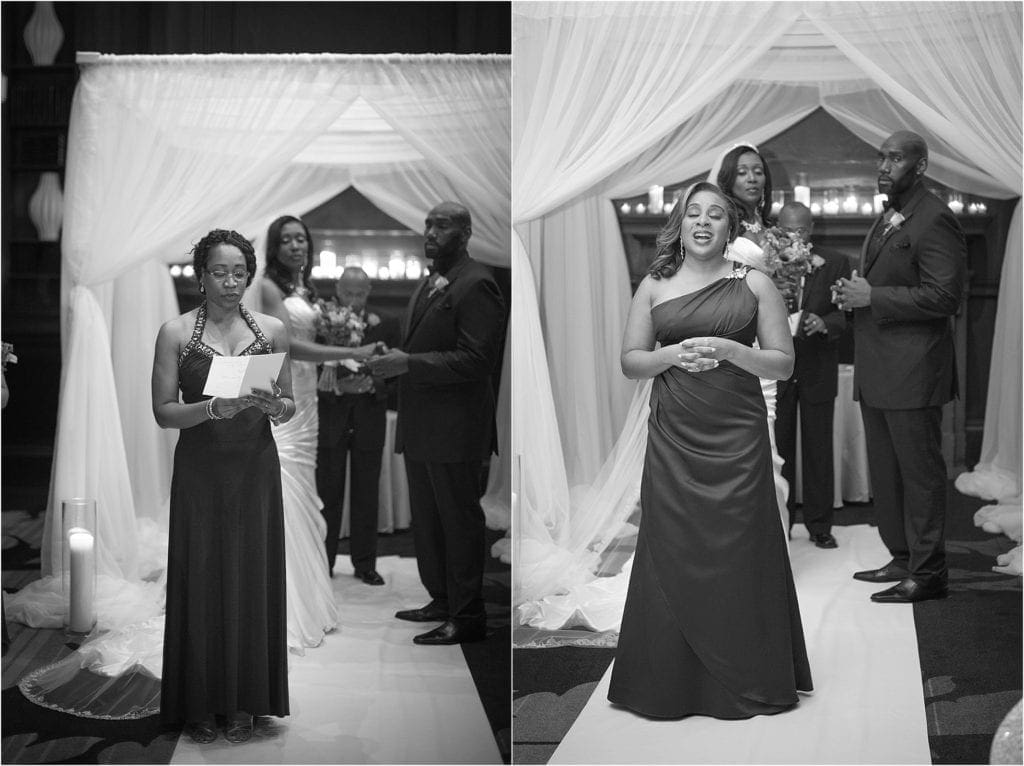 Le Meridien wedding ceremony photos