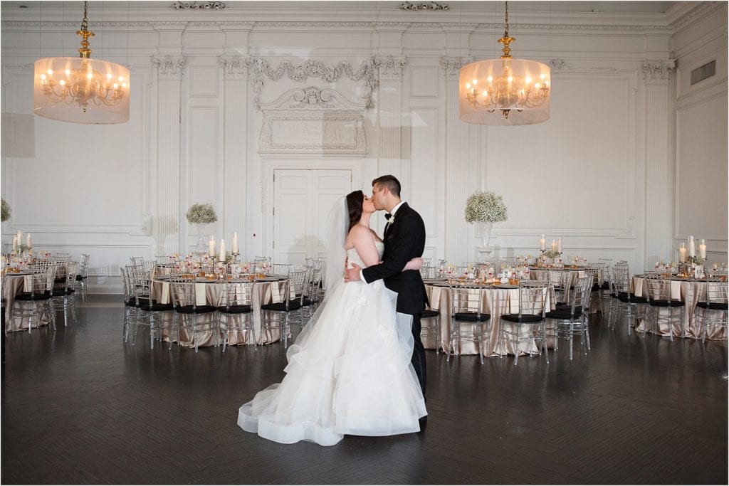 stunning wedding venue in downtown Philly PA-Downtown Club Cescaphe Wedding