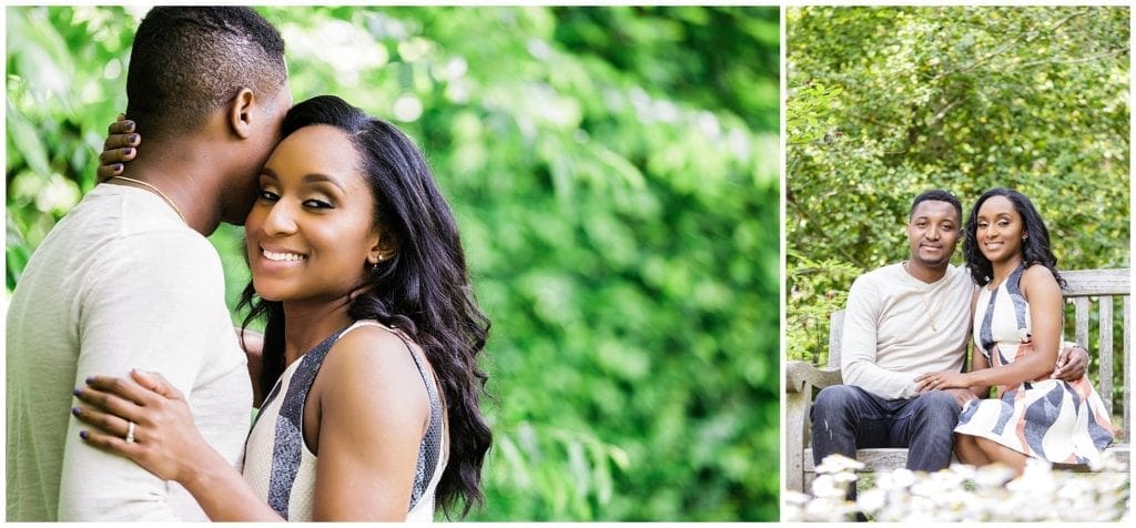 spring engagement photo ideas Longwood gardens