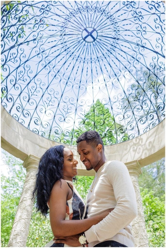 engagement picture ideas Longwood Gardens Engagement