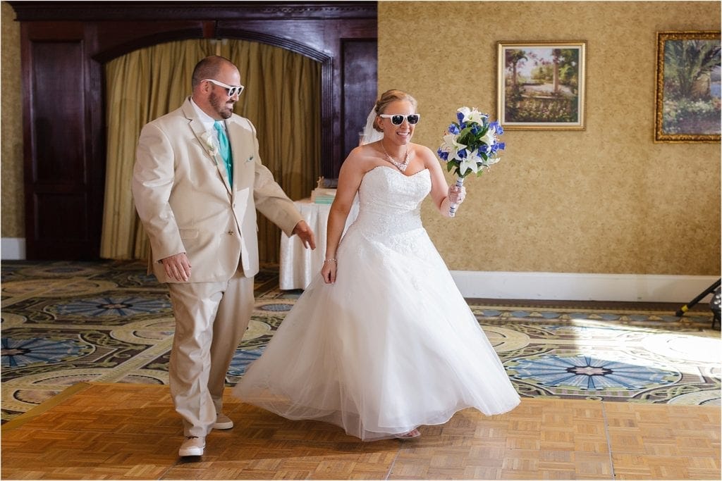 The Grand Hotel reception wedding photos