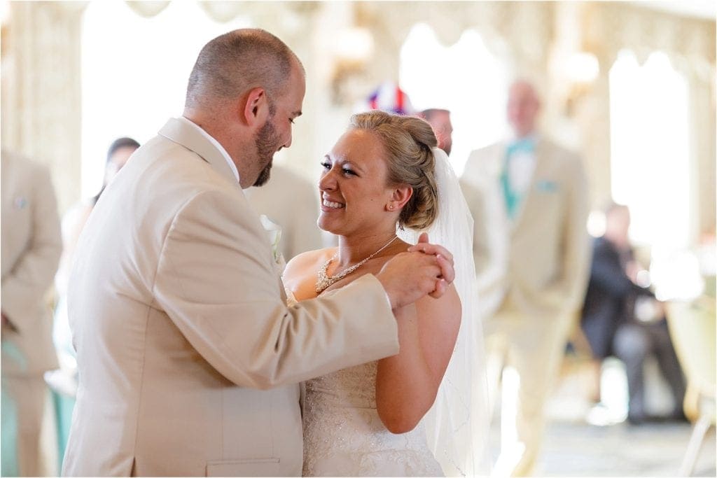first dance photos at The Grand Hotel 