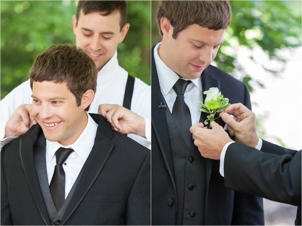 Wedding at the Berkshire Country Club in Reading Pennsylvania- photo of young groom