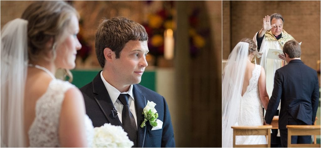 Wedding ceremony pictures of wedding in Central PA