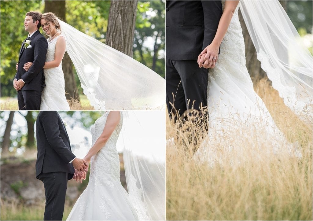 photo ideas for bride and groom during their portraits - PA wedding