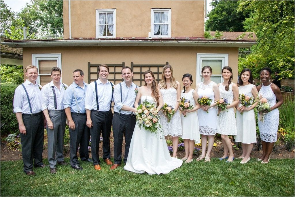 the  Washingtonian at Historic Yellow Springs wedding