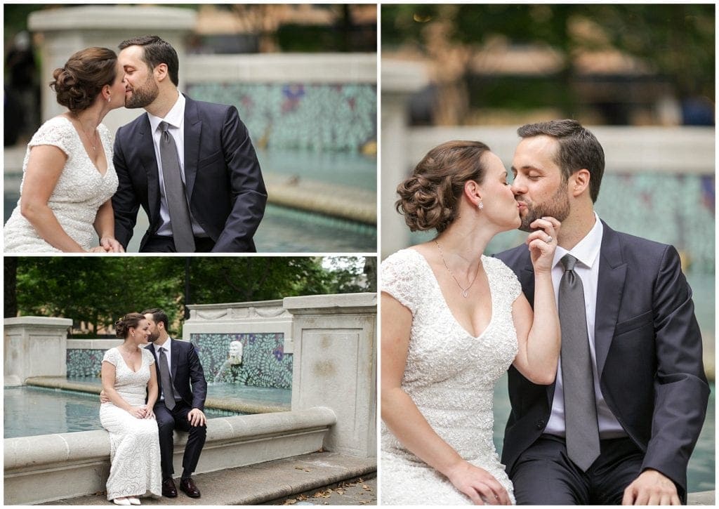 Rittenhouse Square wedding photos