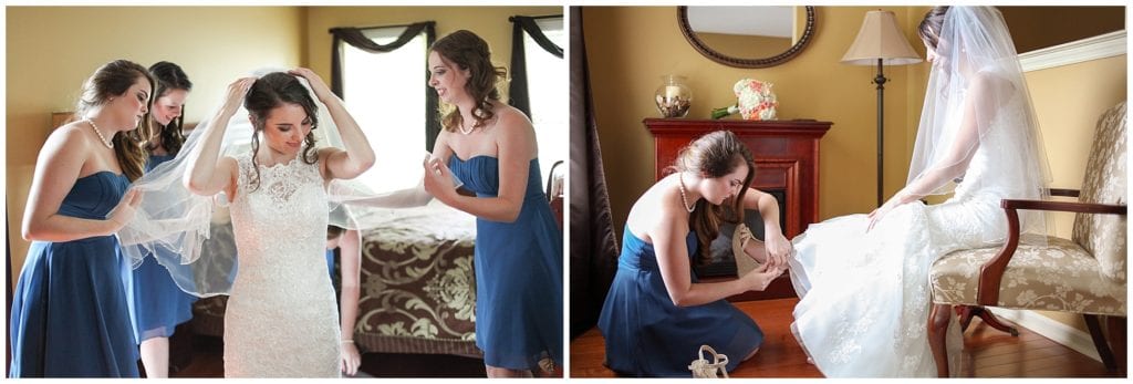 navy blue brides maids short dresses are perfect fur a rustic wedding 