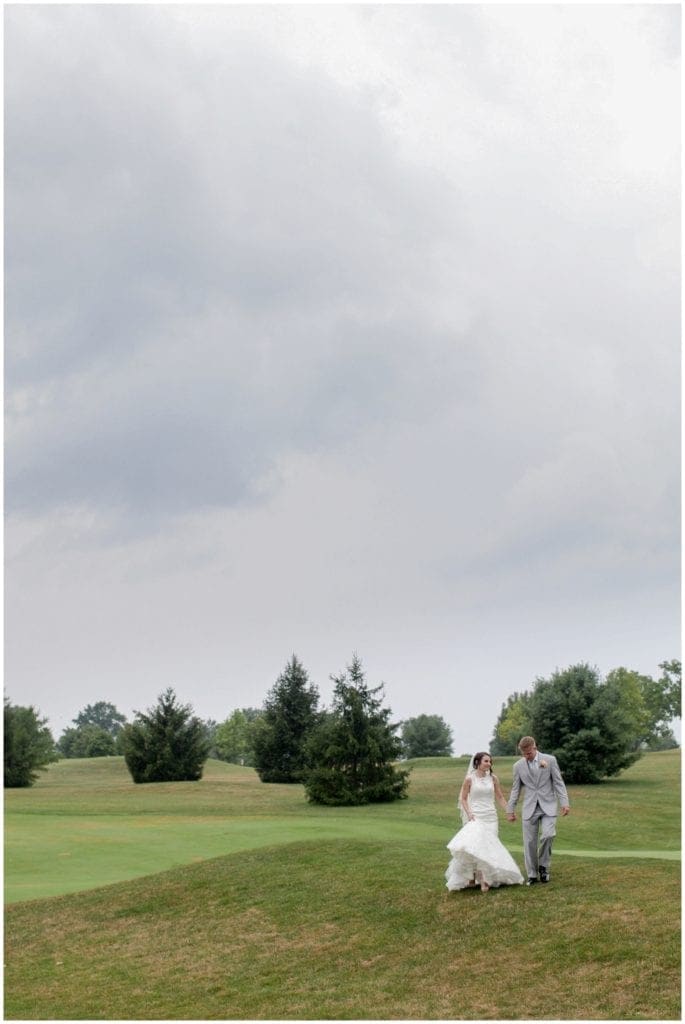 pretty clouds for this La Massaria Wedding 