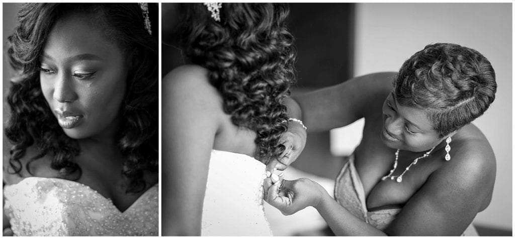 bridal portraits during getting ready 