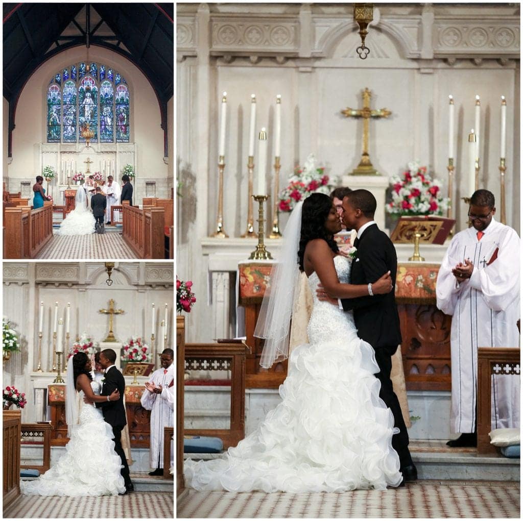 first kiss now married photos Christ Church Riverton